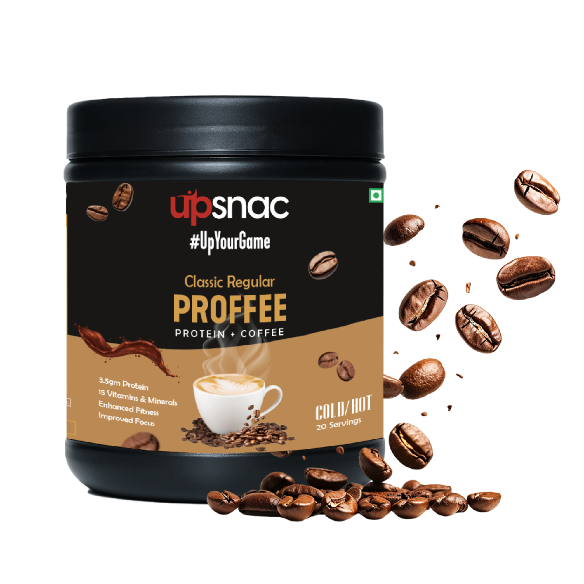 100% Arabica Coffee with Protein and 15 Vitamins & Minerals (Classic Regular) 250g