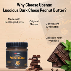 Luscious Dark Choco Peanut Butter (Crunchy) 300g