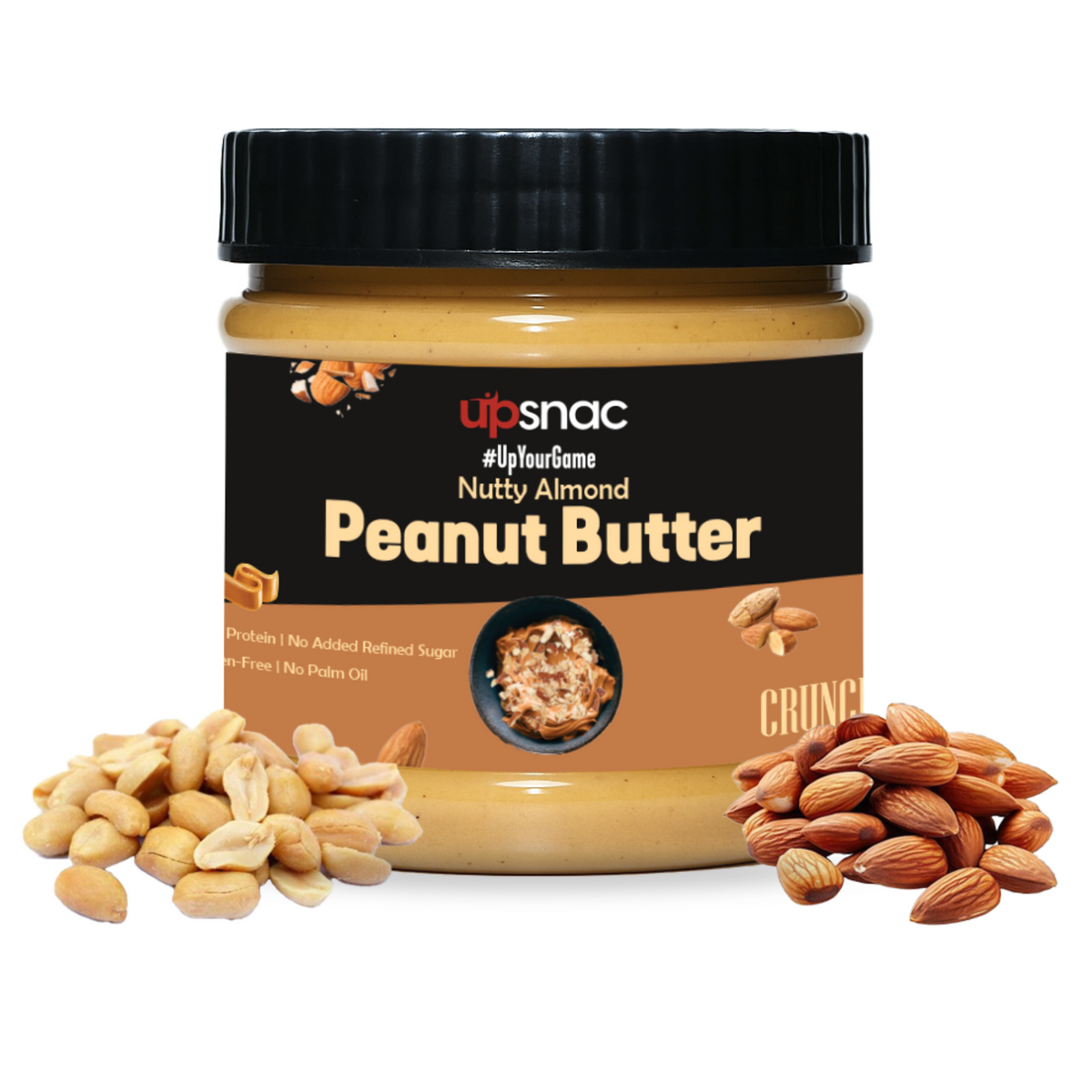 Nutty Almond Peanut Butter (Crunchy) 250g