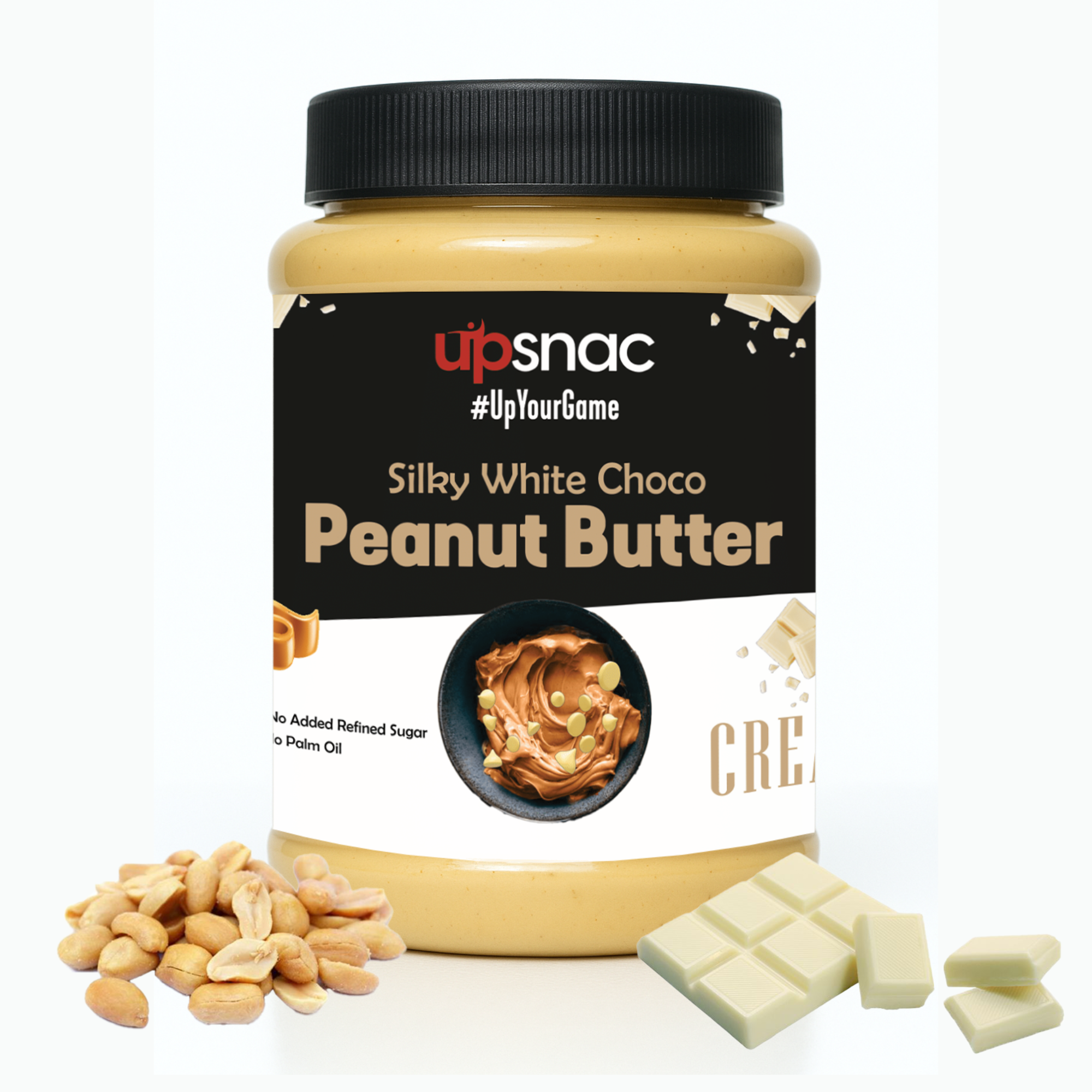 Silky White Choco Peanut Butter (Creamy)