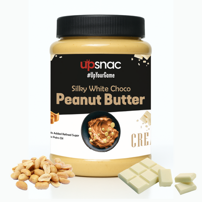 Silky White Choco Peanut Butter (Creamy) 900g