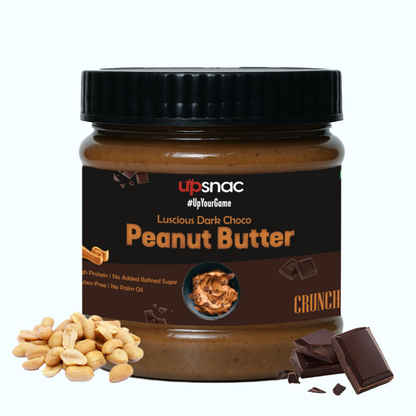 Luscious Dark Choco Peanut Butter (Crunchy) 300g