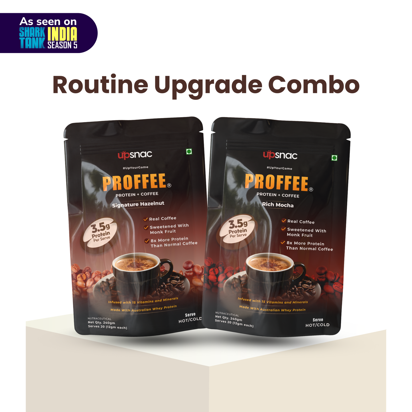 Cafe At Home - Proffee Routine Upgrade Combo - 240gm*2