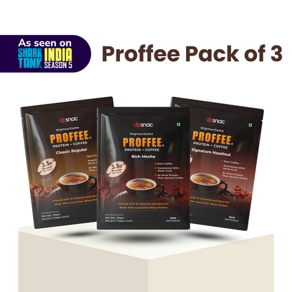 Shark Tank Starter Kit Protein Coffee - All 3 Flavours