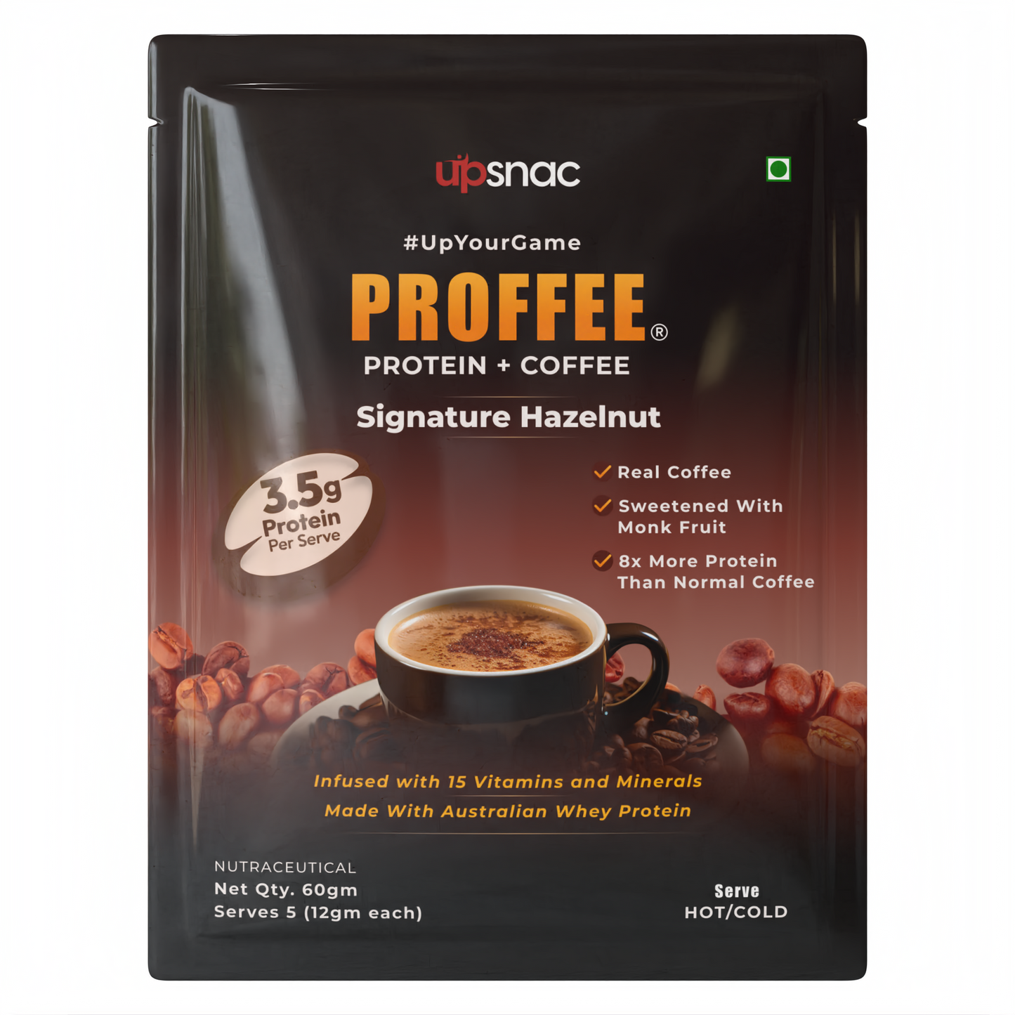 Proffee - Signature Hazelnut - Small Serve(60gm)