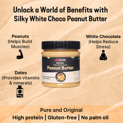 Silky White Choco Peanut Butter